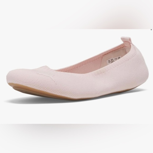 Puma Womens Illiana frosty Pink Ballet Casual slip on Flats size US9/UK6 new - Picture 1 of 6
